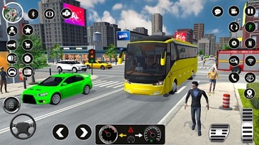 公共汽车模拟器游戏
