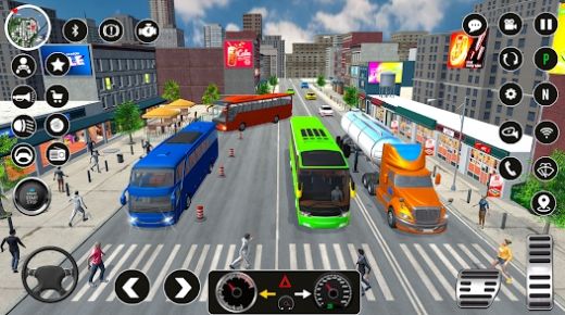 公共汽车模拟器游戏截图3