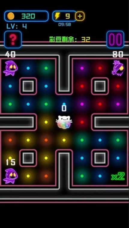 欢乐吃豆猫最新版下载-欢乐吃豆猫游戏下载v1.0.0图2