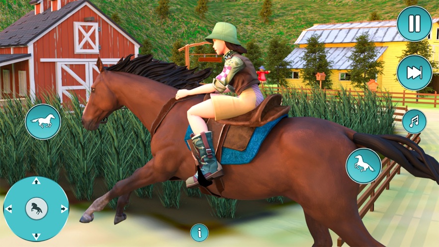 我怀孕的马模拟器3D游戏截图1