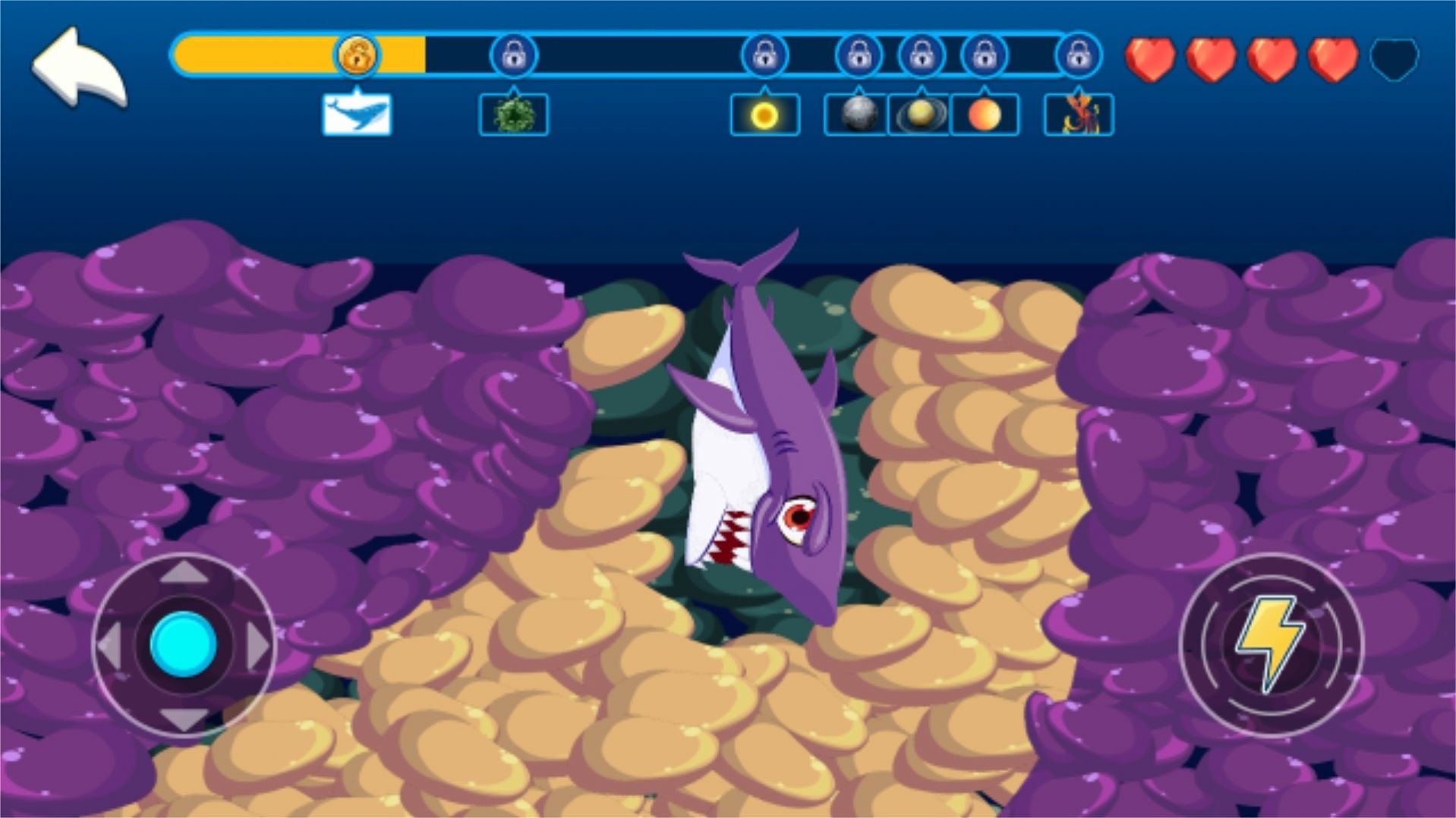 吞星鲨大冒险游戏