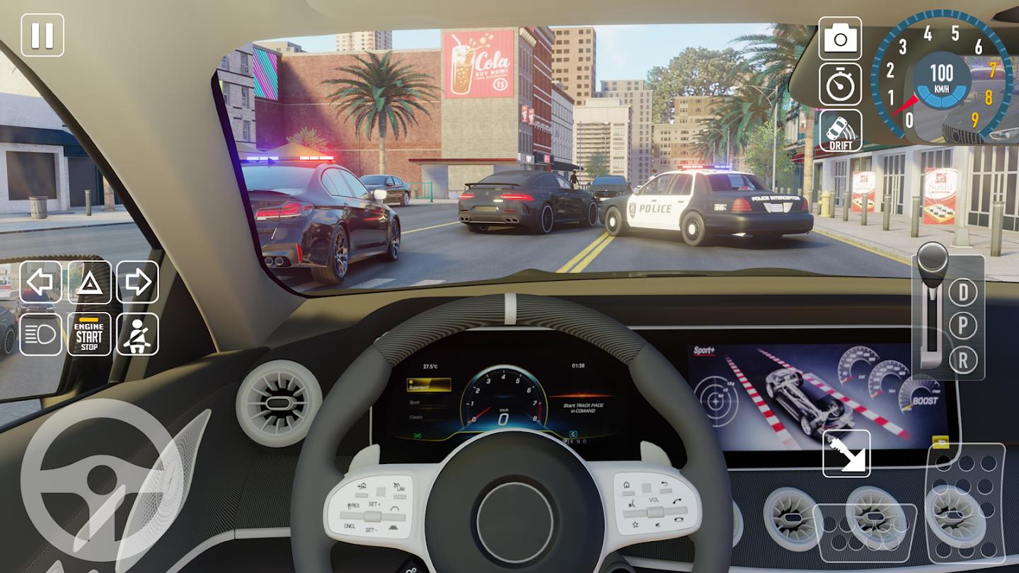 2024汽车驾驶模拟器无限金币版游戏下载-2024汽车驾驶模拟器中文版下载v1.02图2