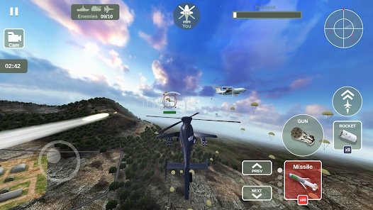 直升机模拟器天空战争安卓版截图2