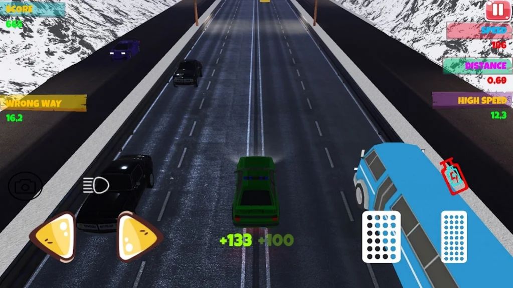 高速驾驶比赛游戏截图2