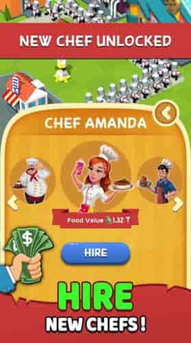 空闲厨师餐厅烹饪安卓中文版下载-空闲厨师餐厅烹饪(Tiny Chef)手机版下载v2.0图3