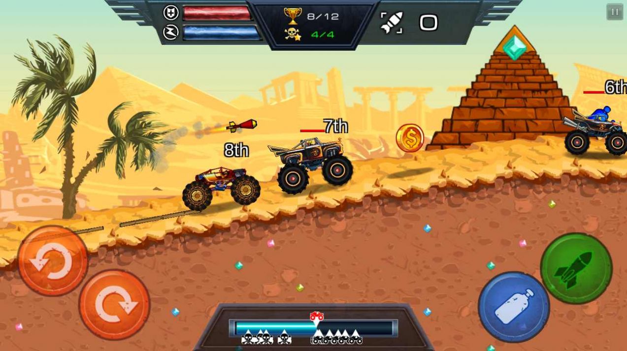 疯狂卡车挑战赛官方版下载-疯狂卡车挑战赛游戏下载v1.5图2