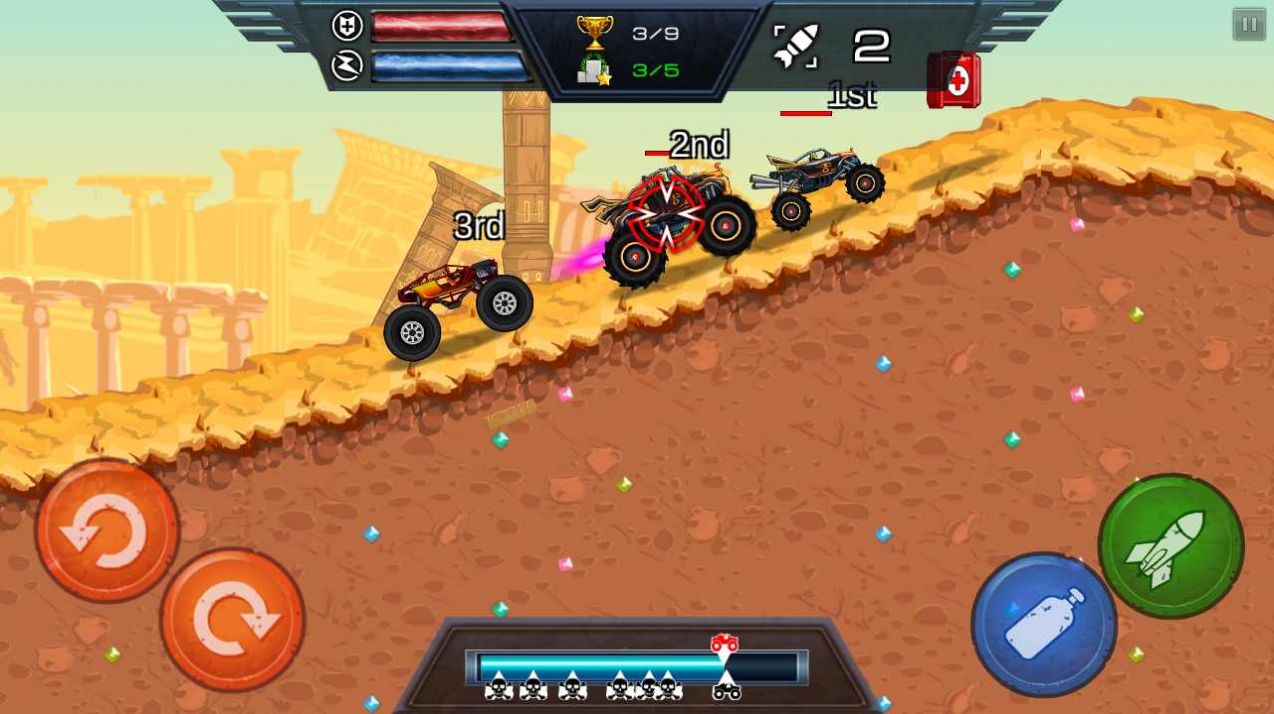 疯狂卡车挑战赛官方版下载-疯狂卡车挑战赛游戏下载v1.5图3