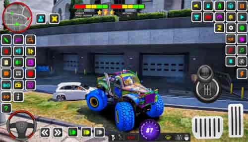 怪物卡车竞速赛(Monster Truck Game-Car Games)截图2