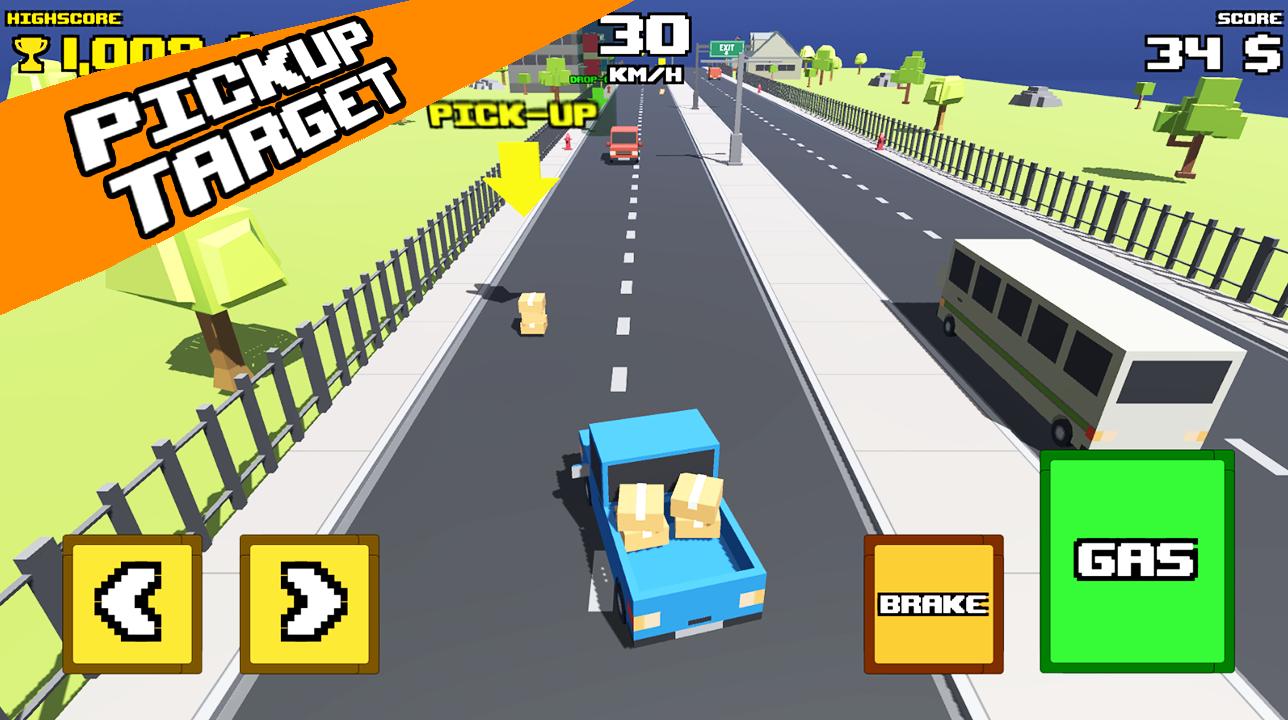  疯狂的公路皮卡车安卓版下载-疯狂的公路皮卡车游戏下载v0.1图2