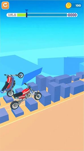 摩托车工艺竞赛游戏截图3