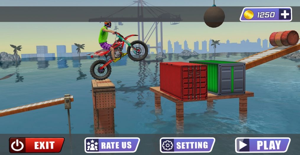 极限自行车特技驾驶游戏截图3