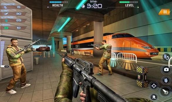 FPS突击队火车射击安卓版下载-FPS突击队火车射击游戏下载v3.0.8图2