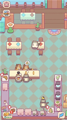 猫咪餐厅大亨手机版游戏截图1