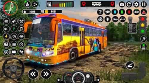 越野客车模拟器3D(Offroad Coach Bus Simulator 3D)截图1