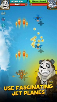 熊猫人空战射击安卓版下载-熊猫人空战射击游戏下载v1.0图3