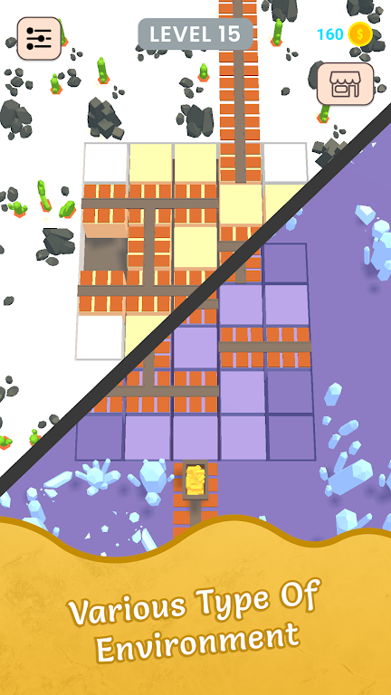 铁路迷宫方块挑战游戏手机版最新中文截图2