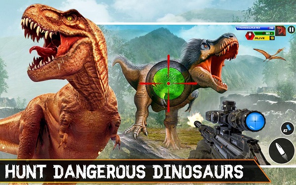 恐龙生存狩猎模拟器手机版下载-恐龙生存狩猎模拟器游戏下载v1.0.91图2