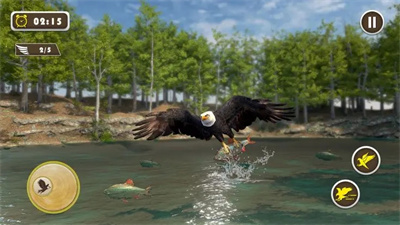 宠物美国鹰生活模拟3D苹果版游戏下载-宠物美国鹰生活模拟3D中文版下载v1.0图2