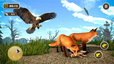 宠物美国鹰生活模拟3D苹果版游戏下载-宠物美国鹰生活模拟3D中文版下载v1.0图1