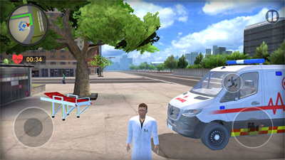 城市救护车漂移游戏下载-城市救护车漂移下载v1.2图3