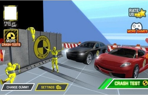 法拉利汽车碰撞试验游戏截图2