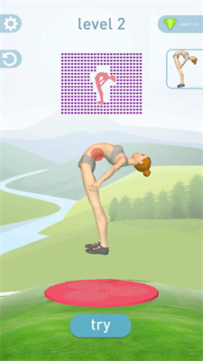 瑜伽少女3d游戏截图1