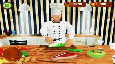 高档烹饪食品餐厅游戏截图2