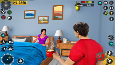 家庭战斗模拟器游戏截图2