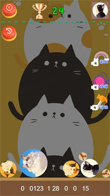 猫咪趣味合成最新版游戏下载-猫咪趣味合成安卓版下载v1.0图1
