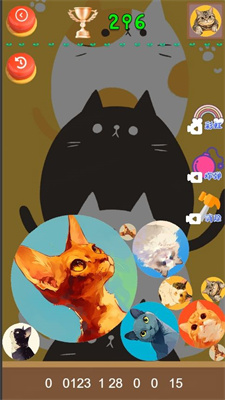 猫咪趣味合成最新版游戏下载-猫咪趣味合成安卓版下载v1.0图2
