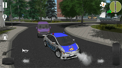 狂飙警车模拟截图2