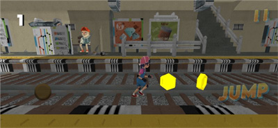 女孩地铁奔跑冒险手机版截图3