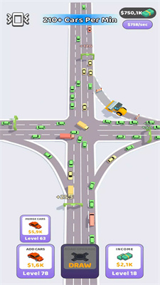 狂热交通堵塞2024最新版游戏下载-狂热交通堵塞内置菜单版下载v1.3.6图3