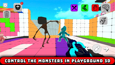 怪物沙盒游乐场3D大量钞票版游戏下载-怪物沙盒游乐场3D去广告版下载v1.2.3图2
