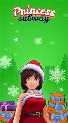 地铁圣诞公主冲浪游戏安卓版下载-地铁圣诞公主冲浪中文版下载v1.0.0图1