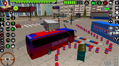 巡查巴士驾驶游戏截图3