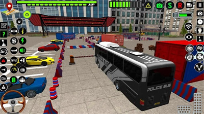 巡查巴士驾驶游戏截图2