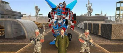 飞行机器人之战安卓版游戏下载-飞行机器人之战最新版下载v1.3图1