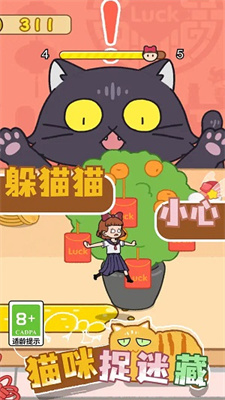 猫咪捉迷藏截图2