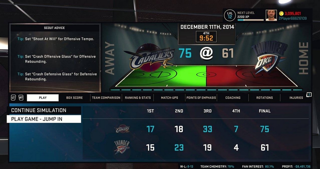 NBA2K15中文版_NBA2K15单机游戏下载图1