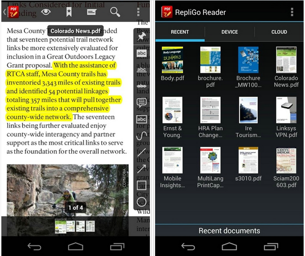 RepliGo PDF Reader(PDF阅读器)截图2