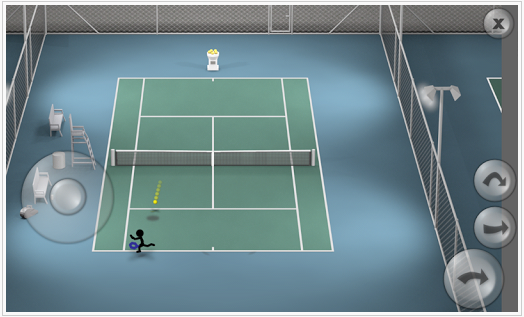 火柴人网球下载-火柴人网球安卓版v1.6最新版图1