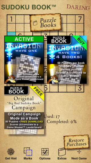 数独书下载-数独书（Big Bad Sudoku Book）iosv3.2iPhone/ipad官方最新版图5