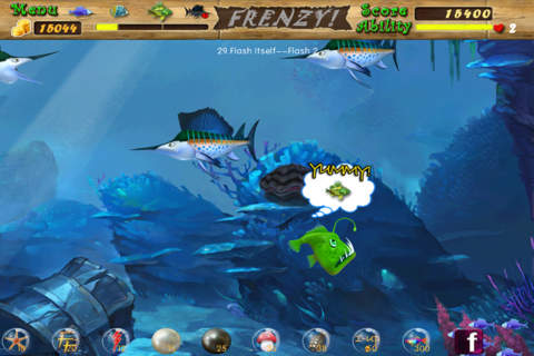 大鱼吃小鱼游戏下载-大鱼吃小鱼游戏SwallowFrenzyv1.0iPhone官方最新版图2