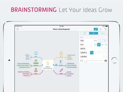 MindNode思维导图截图2