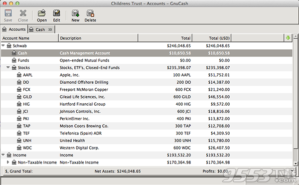 Mac平台个人财务软件gnucash教程 使用gnucash理财的九大理由