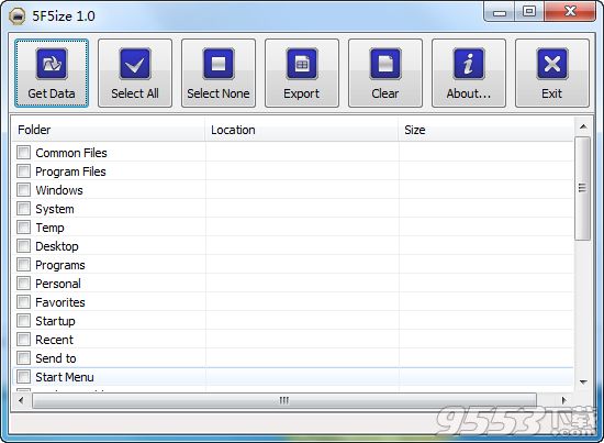 5F5ize(系统文件夹管理软件)