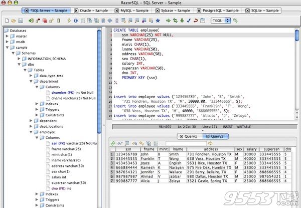 RazorSQL for mac 