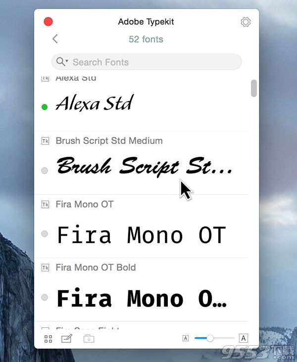 Mac OS X如何进行字体管理？ 字体管理工具RightFont使用教程