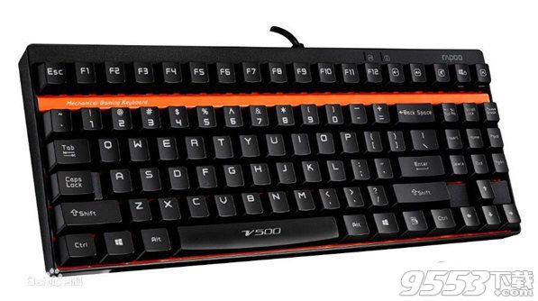 雷柏v500机械式游戏键盘驱动程序